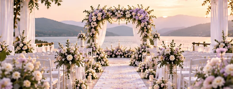 7 Inspirasi Warna Tema Pernikahan 2027 yang Elegan, Romantis, dan Estetik